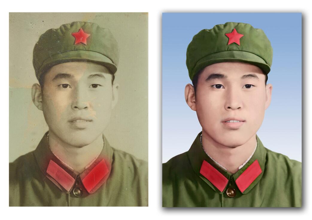 通州破损照片修复-18